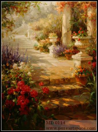 scenery oil painting