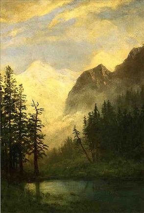 moutain landscape painting