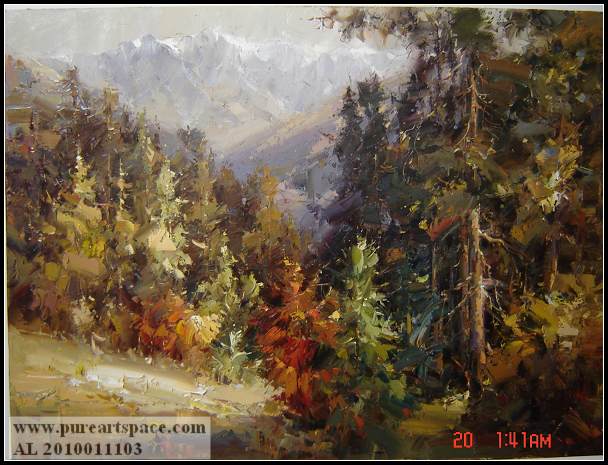 classical landscape paintings-impression paintings