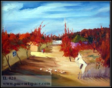 landscape oil painting