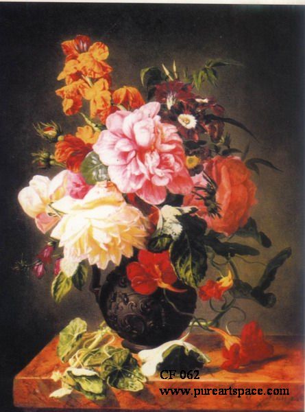 classical flower paintngs