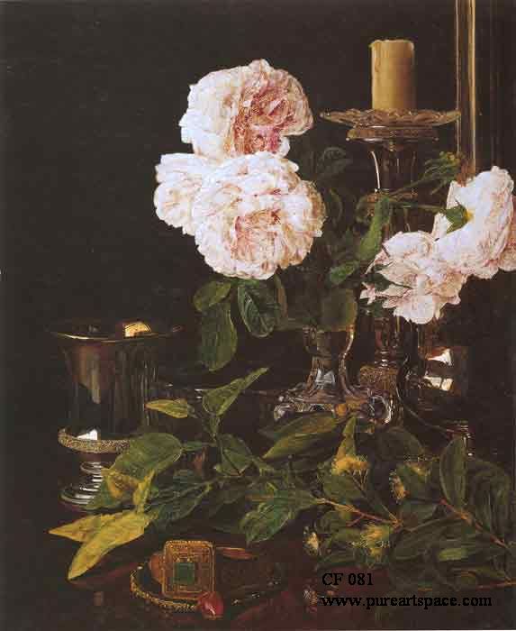 flower oil paintings