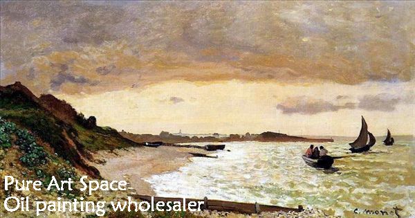 Monet boat paintings