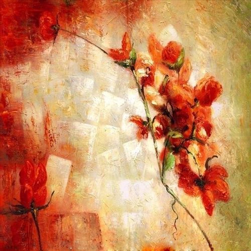 Abstract decor oil painting