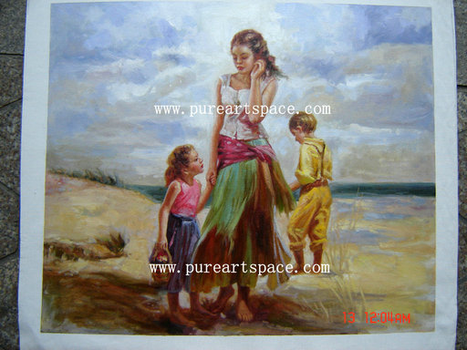 pino oil painting