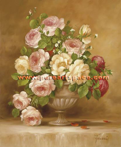 Roses flower paintings