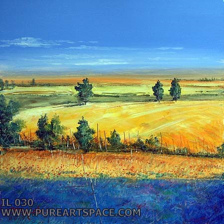 Landscape oil paintings