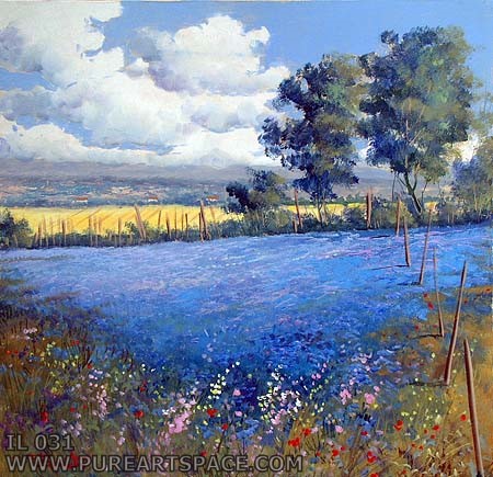 Landscape oil paintings