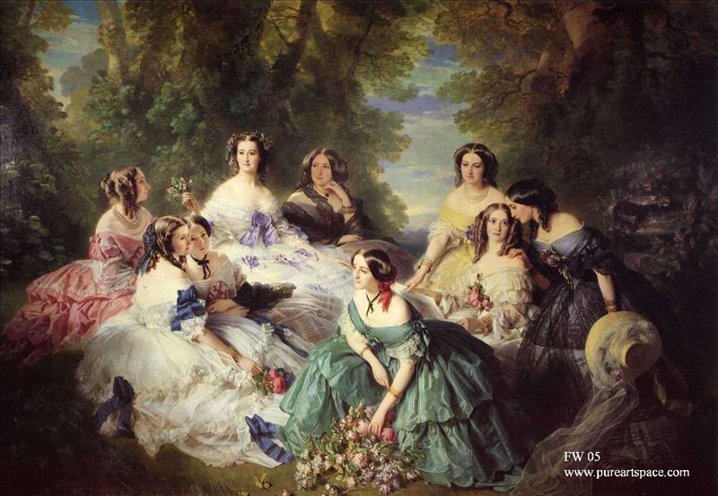 The_Empress_Eugenie_Surrounded_by_her_Ladies_in_Waiting