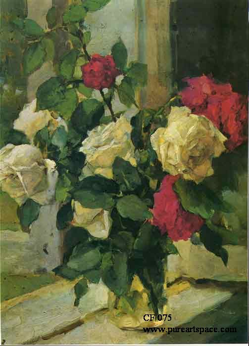 Oil painting floral