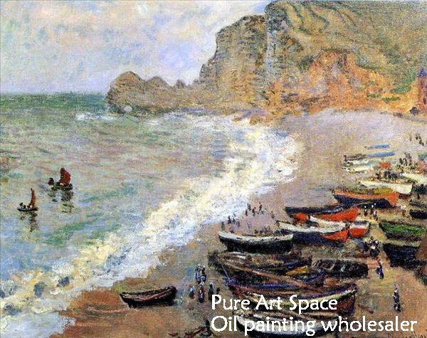 Monet boat painting