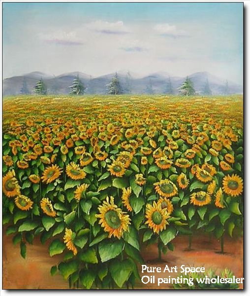 Sunflower paintings
