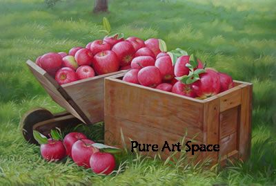 Apple paintings