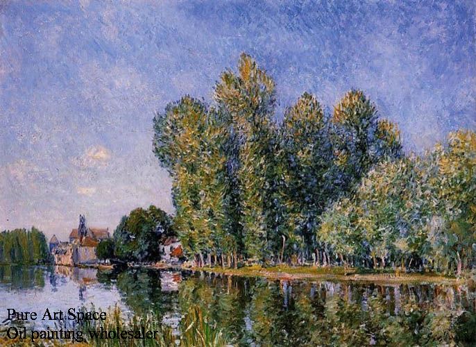 The loing at moret
