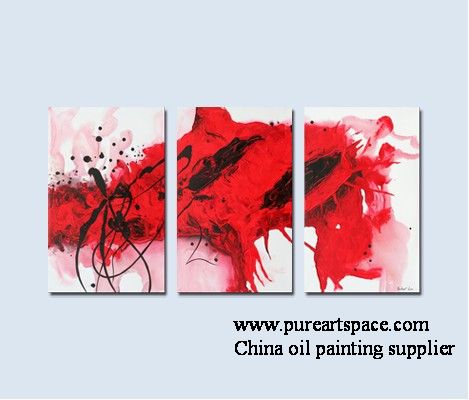 Abstract decor paintings