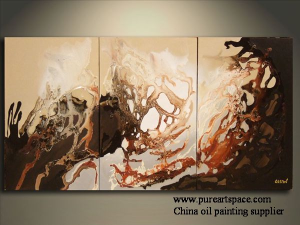 Abstract decor painting
